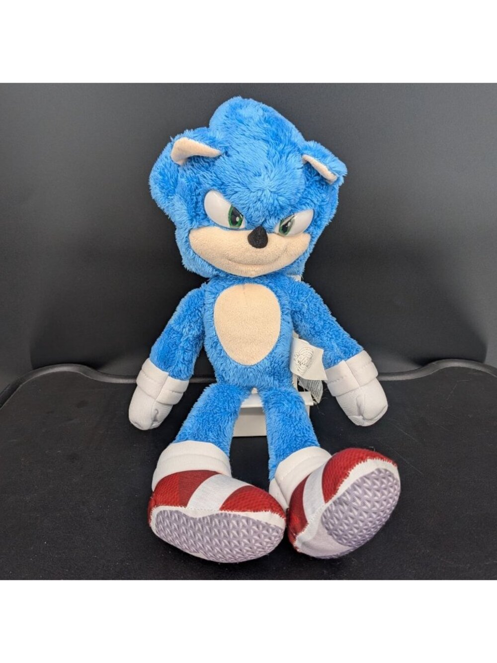 Sonic the Hedgehog 3 Deluxe Movie Plush Figure Gamer Kidcore Nostalgia Sega 14"